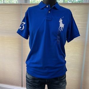 Polo Ralph Lauren
Custom Slim Fit Big Pony Mesh Polo Shirt